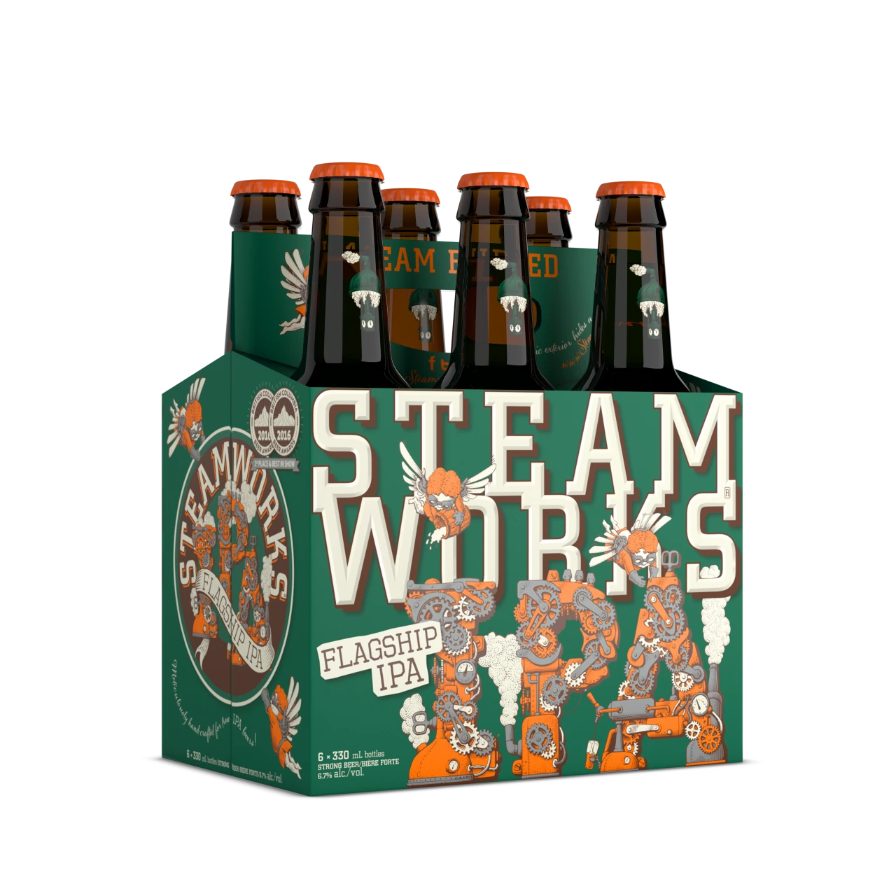 STEAMWORKS FLAGSHIP IPA 330ML 6PK BT @ Kelowna [1013817]