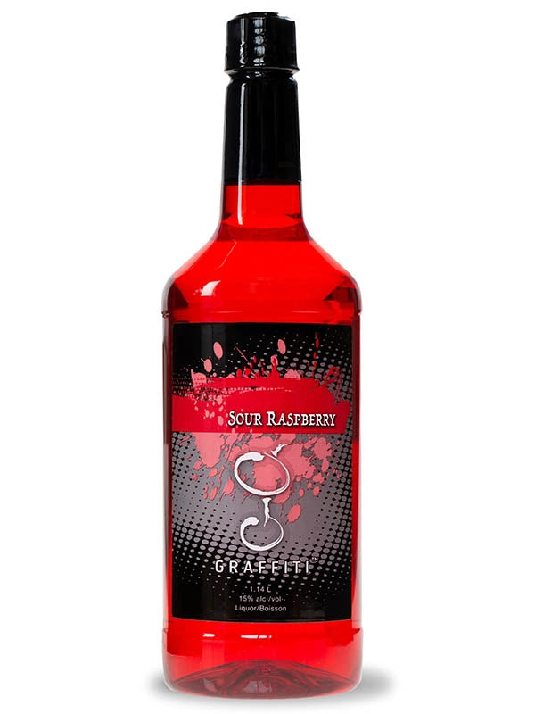 GRAFFITI SOUR RASPBERRY LIQUEUR 1.14L