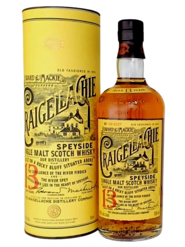 CRAIGELLACHIE 13YR SINGLE MALT SCOTCH WHISKY 750ML @ Kelowna [1014077]