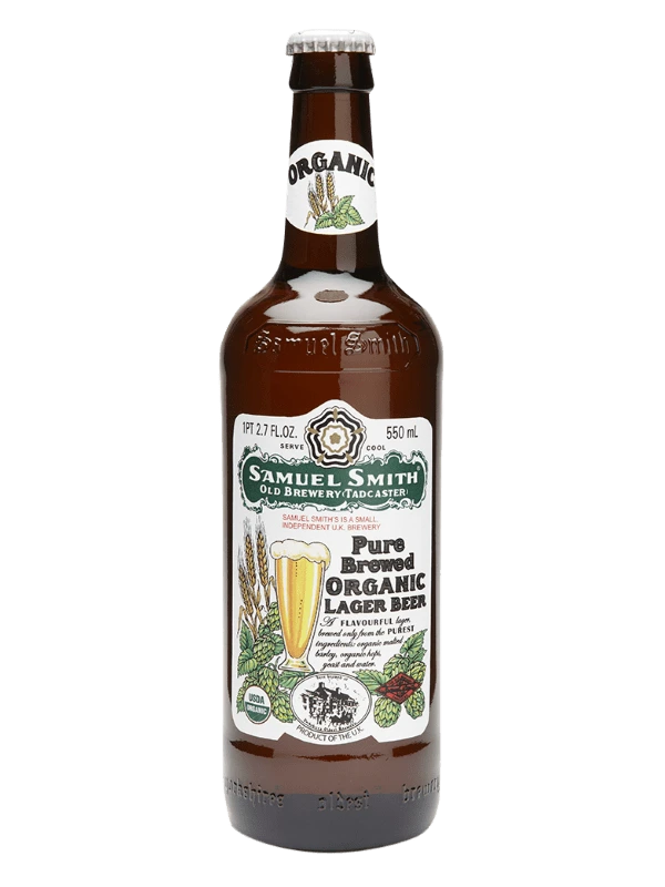 SAMUEL SMITH PURE BREWED ORGANIC LAGER 550ML BT @ Kelowna [1014348]