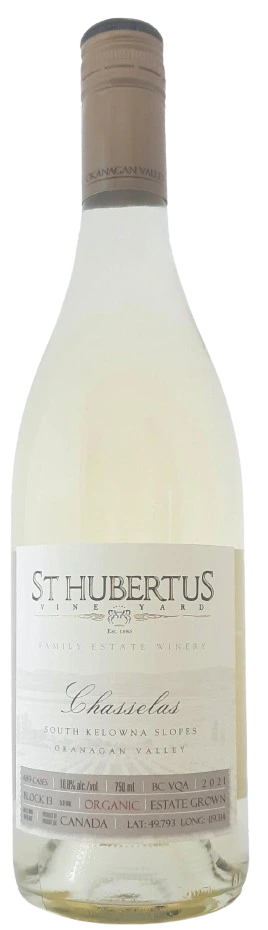 ST HUBERTUS CHASSELAS 750ML