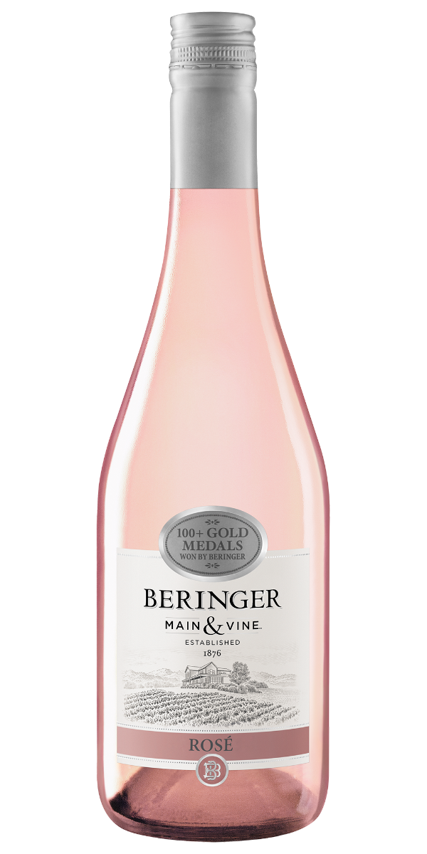 BERINGER MAIN & VINE ROSE 750ML