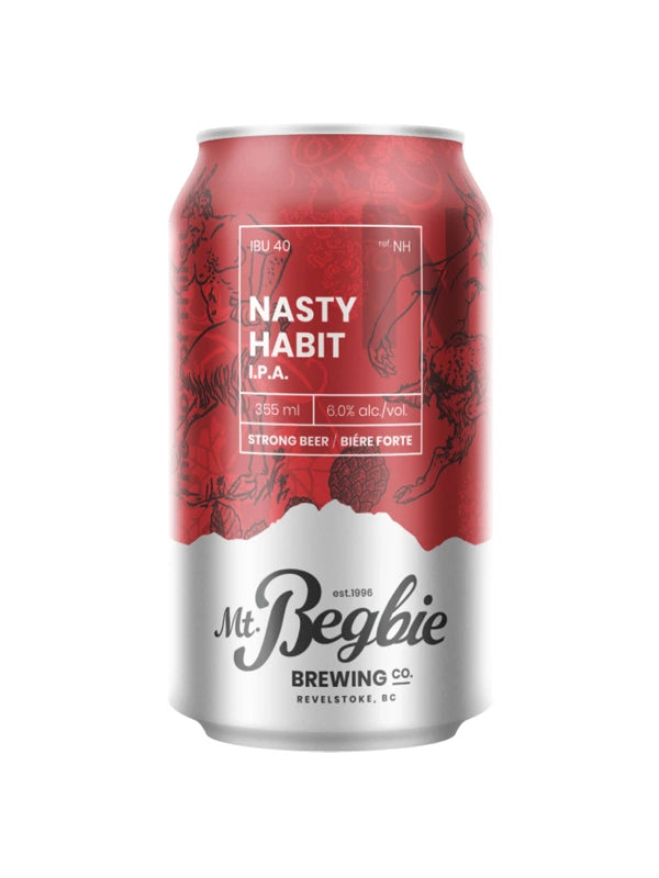 MT BEGBIE NASTY HABIT IPA 355ML 6PK CAN @ Kelowna [1015030]