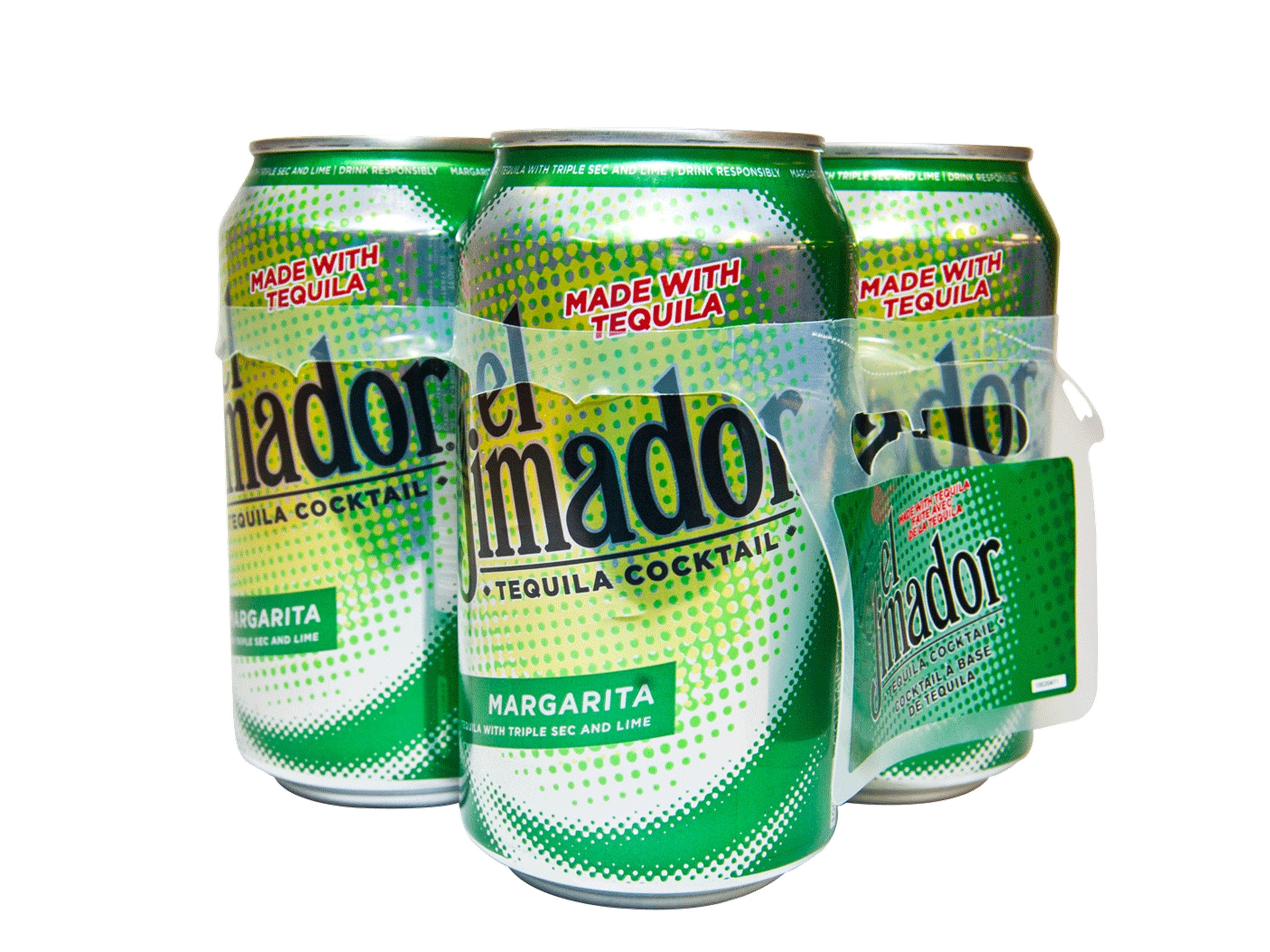 EL JIMADOR NEW MIX MARGARITA TEQUILA COCKTAIL 355ML 4PK CAN