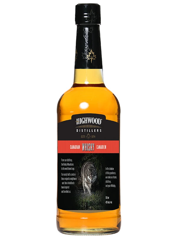 HIGHWOOD CANADIAN RYE WHISKY 750ML