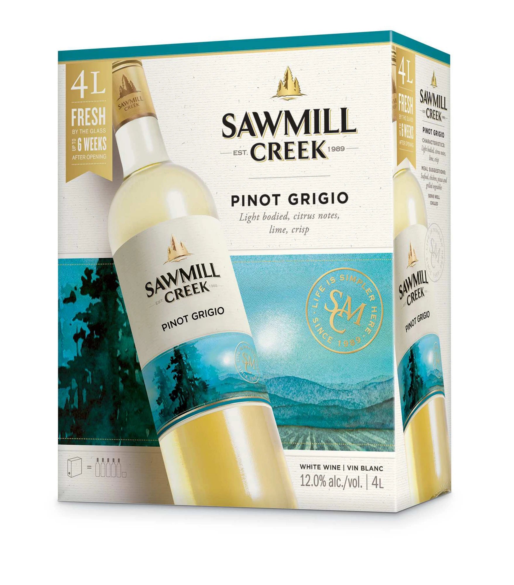 SAWMILL CREEK PINOT GRIGIO 4L