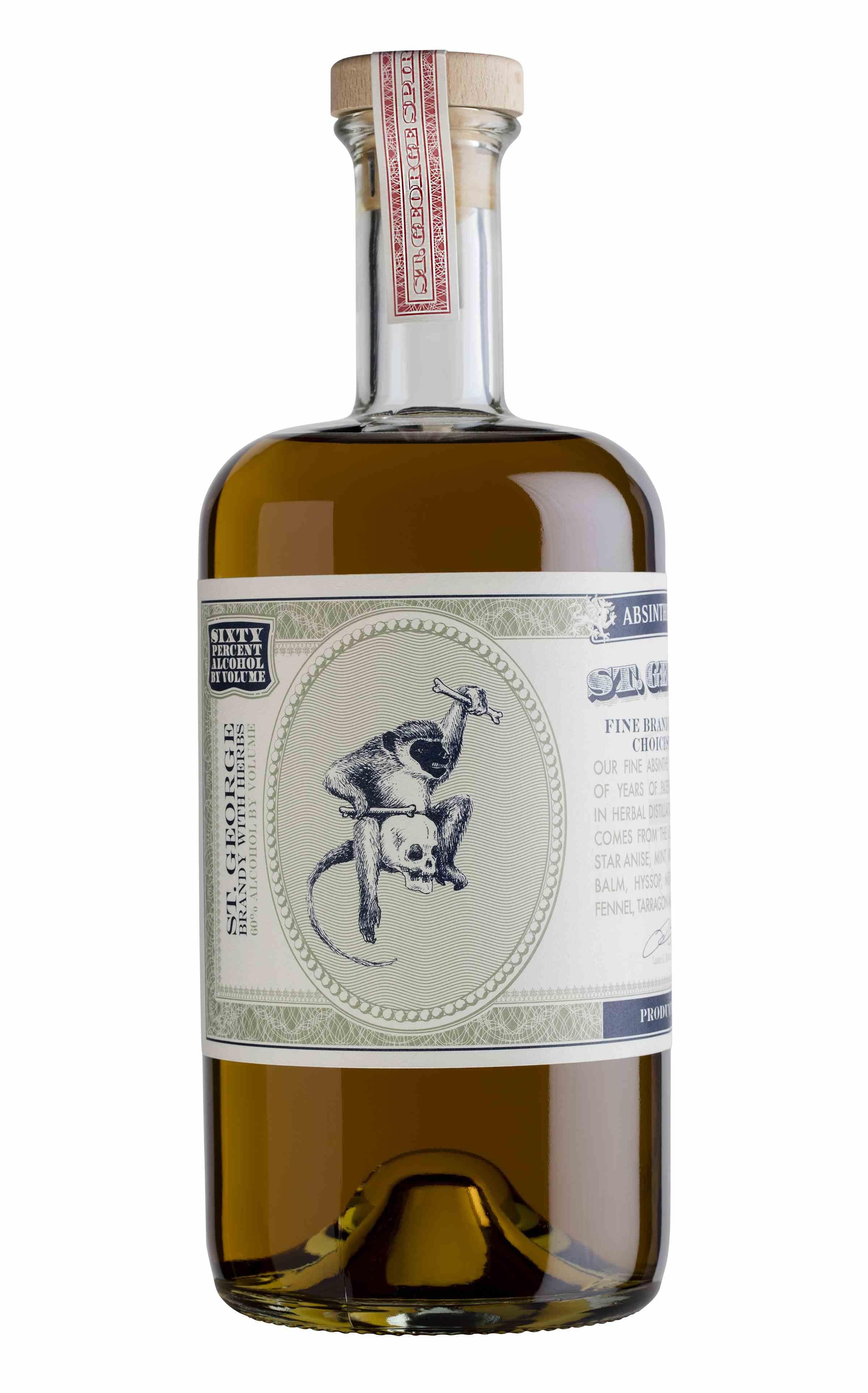 ST GEORGE ABSINTHE VERTE 750ML