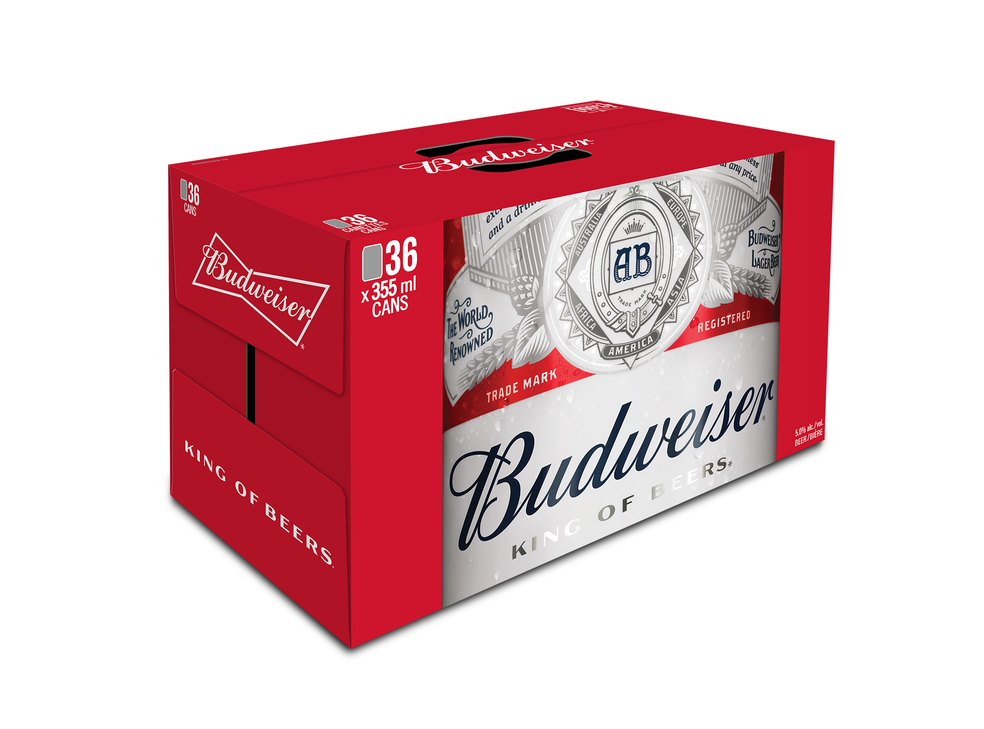 BUDWEISER 355ML 36PK CAN @ Kelowna [1015781]