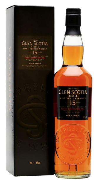 GLEN SCOTIA 15YR SINGLE MALT SCOTCH WHISKY 750ML