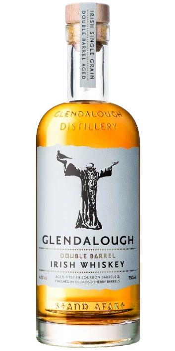 GLENDALOUGH DOUBLE BARREL IRISH WHISKEY 750ML