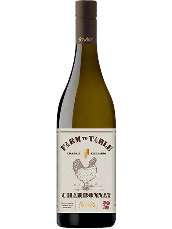 FOWLES FARM TO TABLE CHARDONNAY 750ML