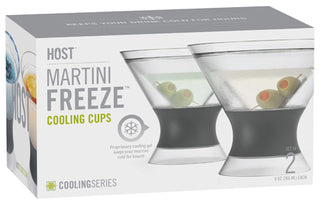 TRUE HOST MARTINI FREEZE CUP 2PK