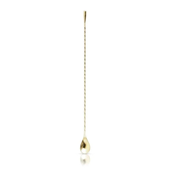 TRUE VISKI 40CM GOLD BARSPOON