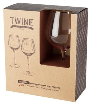 TRUE TWINE ROSE RED WINE GLASS