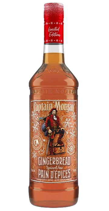 CAPTAIN MORGAN GINGERBREAD SPICED RUM 750ML