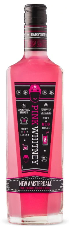 NEW AMSTERDAM PINK WHITNEY VODKA 750ML