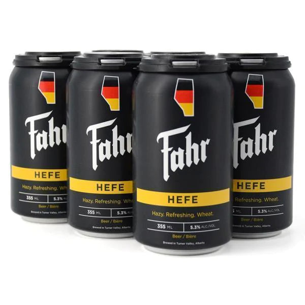 FAHR HEFEWEIZEN 355ML 6PK CAN