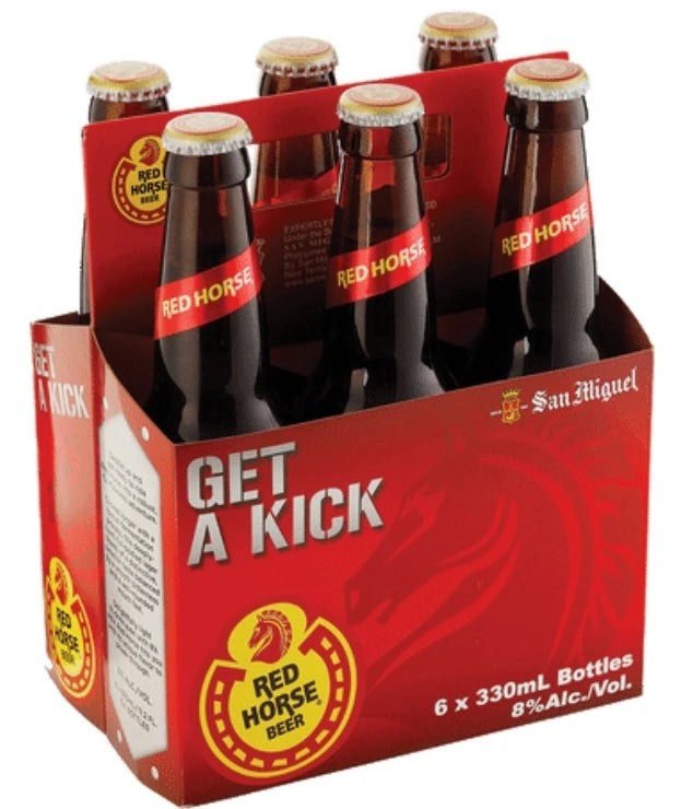 RED HORSE STRONG LAGER 330ML 6PK BT @ Kelowna [1017901]