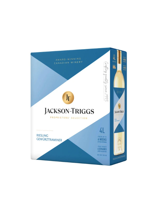 JACKSON TRIGGS RIESLING GEWURZTRAMINER 4L @ Kelowna [1018376]