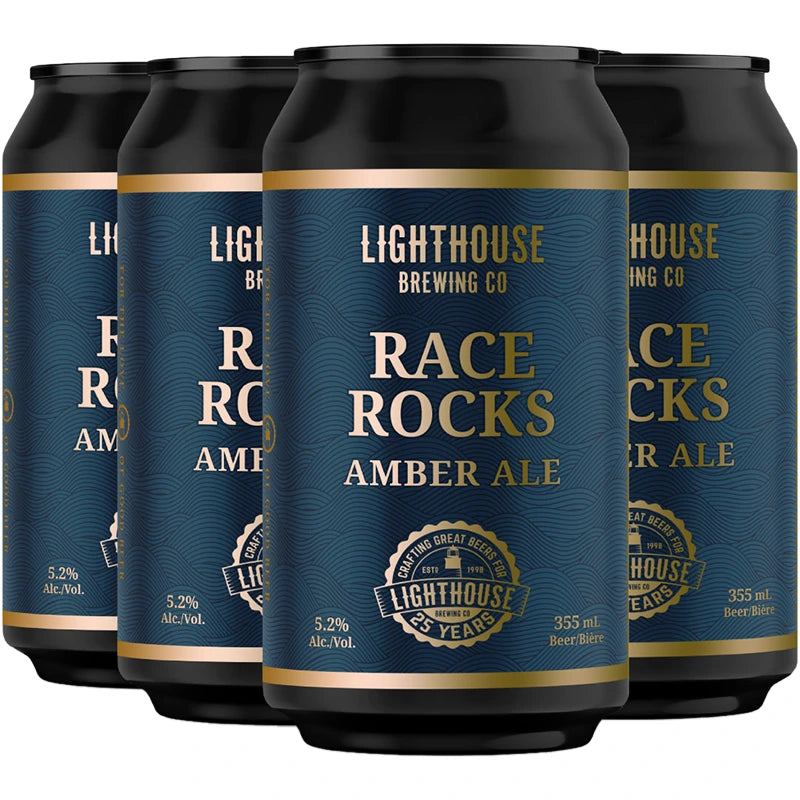 LIGHTHOUSE RACE ROCKS ALE 355ML 6PK CAN @ Kelowna [1018845]