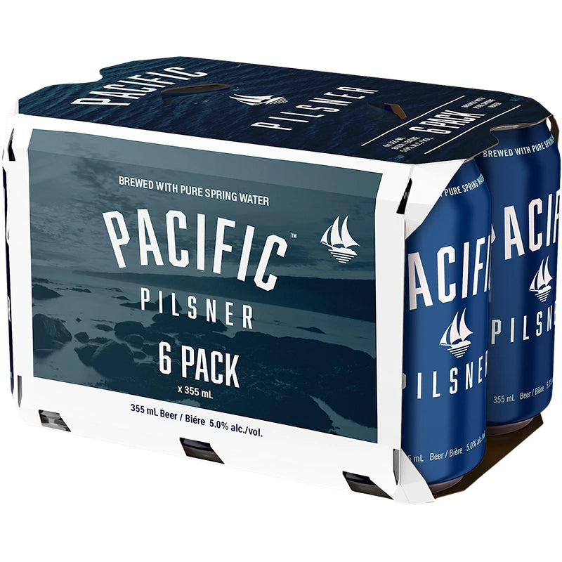 PACIFIC PILSNER 355ML 6PK CAN @ Kelowna [1018917]