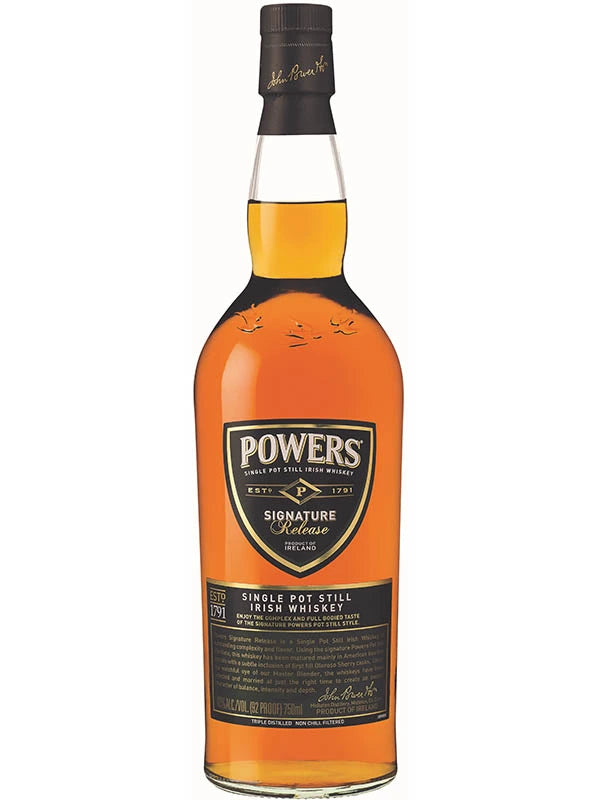 POWERS SIGNATURE SINGLE POT STILL IRISH WHISKEY 750ML