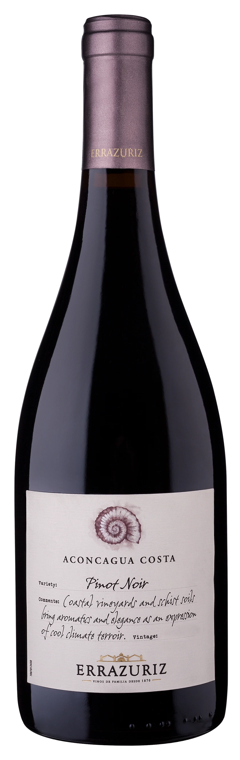 ERRAZURIZ ACONCAGUA COSTA PINOT NOIR 750ML