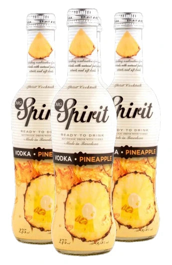 MG SPIRIT VODKA PINEAPPLE 275ML 4PK BT