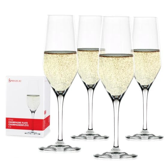 SPIEGELAU 236ML CHAMPAGNE FLUTE 4PK