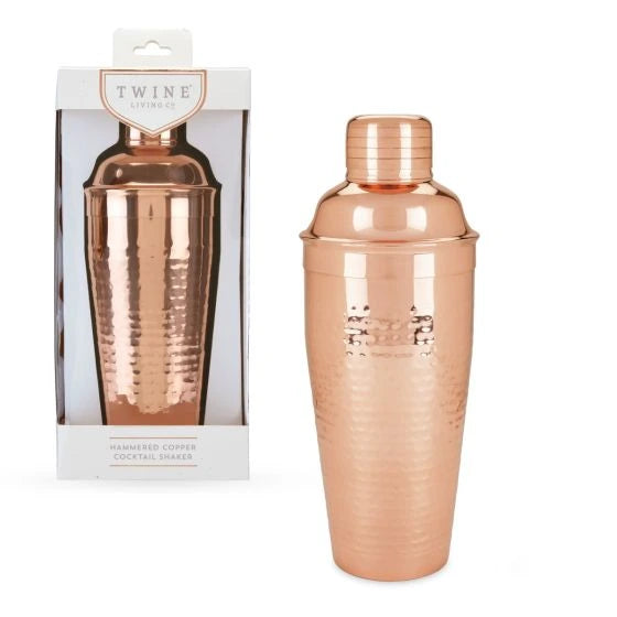 TRUE TWINE COPPER COCKTAIL SHAKER