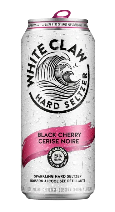 WHITE CLAW HARD SELTZER BLACK CHERRY 473ML CAN @ Kelowna [1022903]