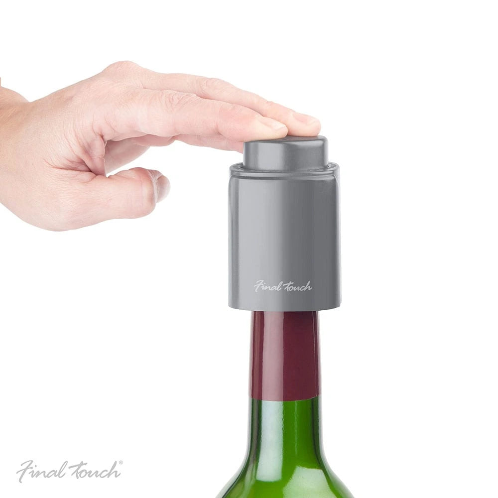 FINAL TOUCH WINE PUMP & STOPPER