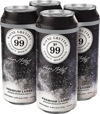 WAYNE GRETZKY PREMIUM LAGER 473ML 4PK CAN @ Kelowna [1023724]