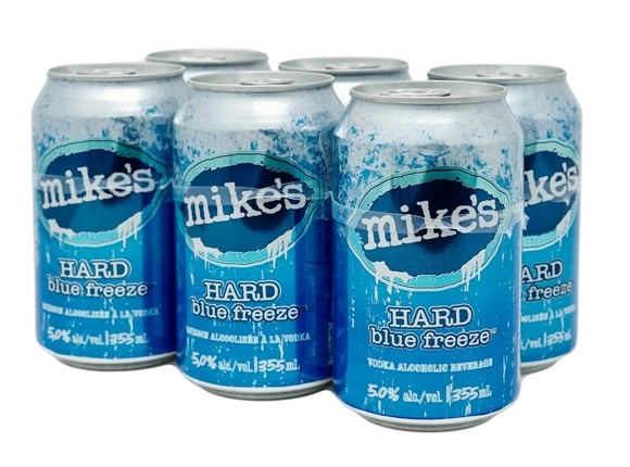 MIKES HARD BLUE FREEZE 355ML 6PK CAN