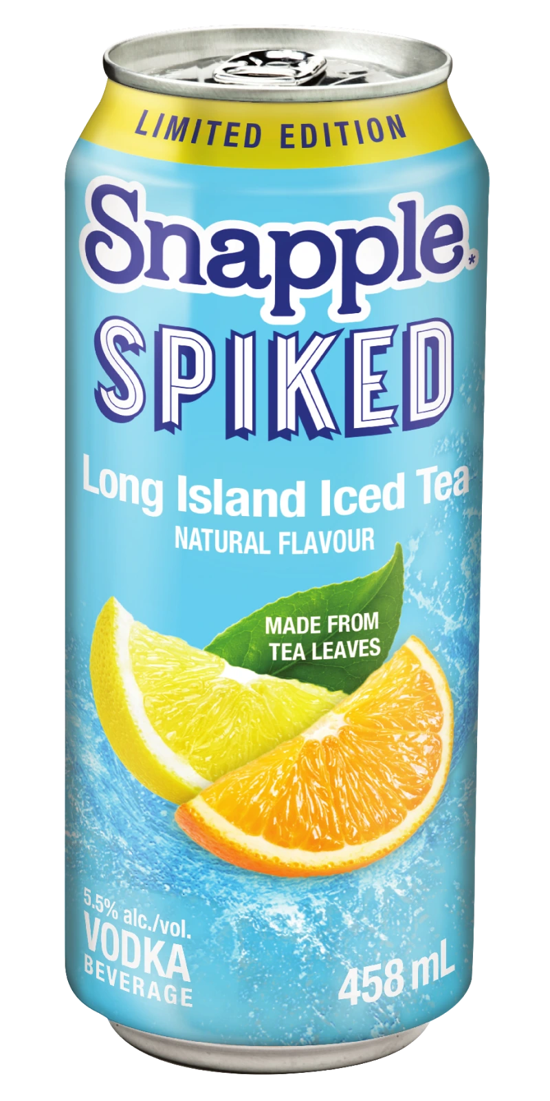 SNAPPLE SPIKED LONG ISLAND ICED TEA 458ML CAN