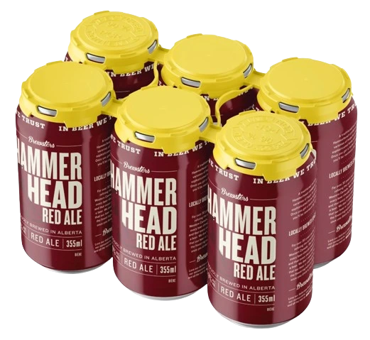 BREWSTERS HAMMERHEAD RED ALE 355ML 6PK CAN