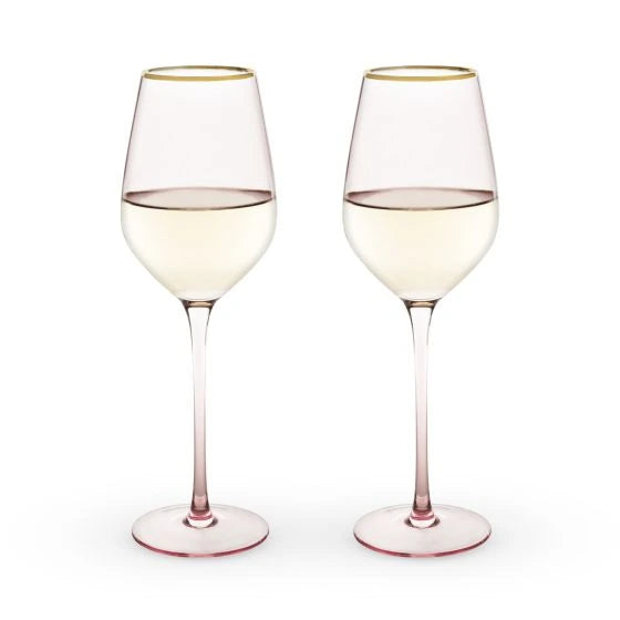 TRUE TWINE ROSE WHITE WINE GLASS