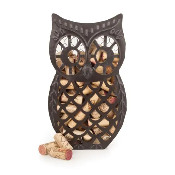 TRUE WISE OWL CORK COLLECTOR