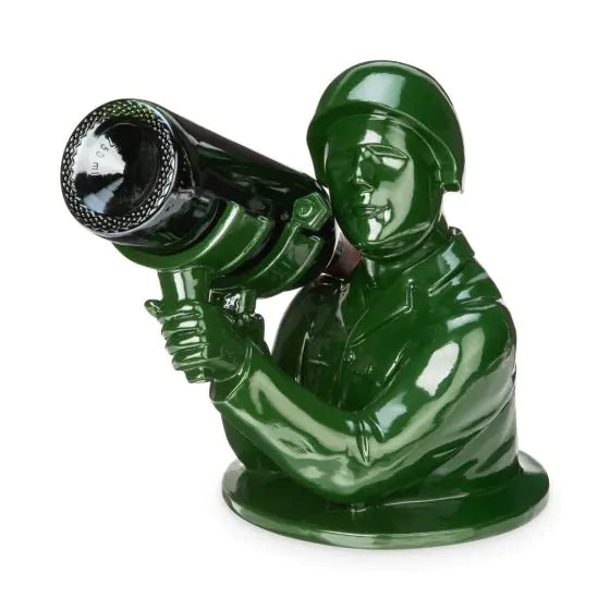 FOSTER & RYE ARMY MAN BOTTLE HOLDER