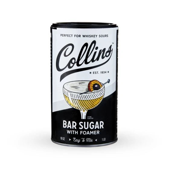 COLLINS BAR SUGAR WITH FOAMER 473ML