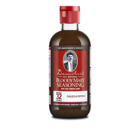 DEMITRIS BLOODY MARY SEASONING CHILIES & PEPPERS 236ML @ Kelowna [1025402]