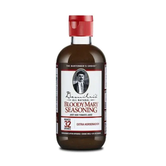 DEMITRIS BLOODY MARY SEASONING EXTRA HORSERADISH 236ML @ Kelowna [1025403]