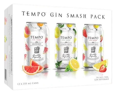 TEMPO GIN SMASH MIXER 355ML 12PK CAN