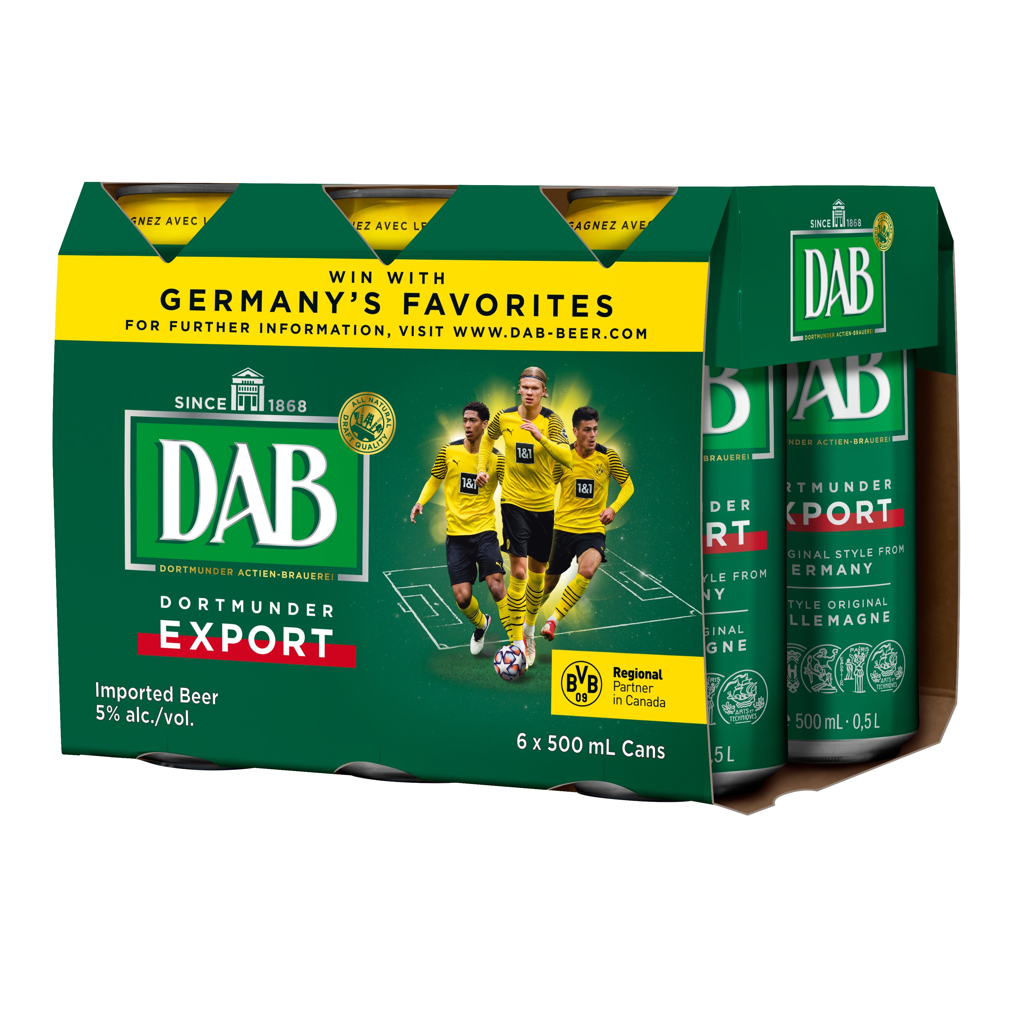 DAB ORIGINAL LAGER 500ML 6PK CAN @ Kelowna [1025722]