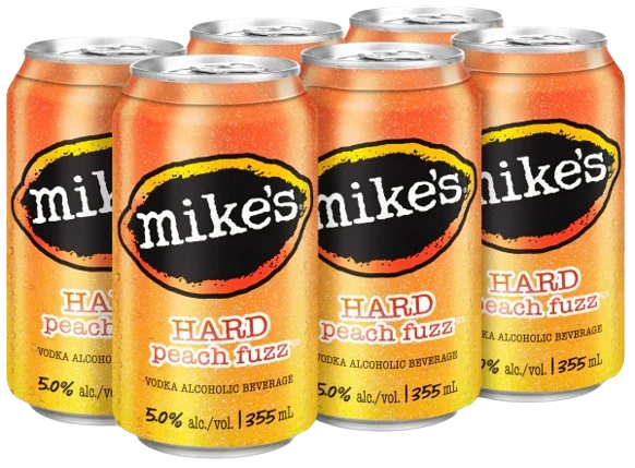 MIKES HARD PEACH FUZZ 355ML 6PK CAN