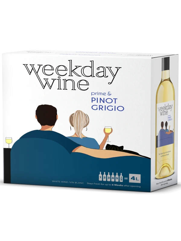 WEEKDAY WINE PINOT GRIGIO 4L