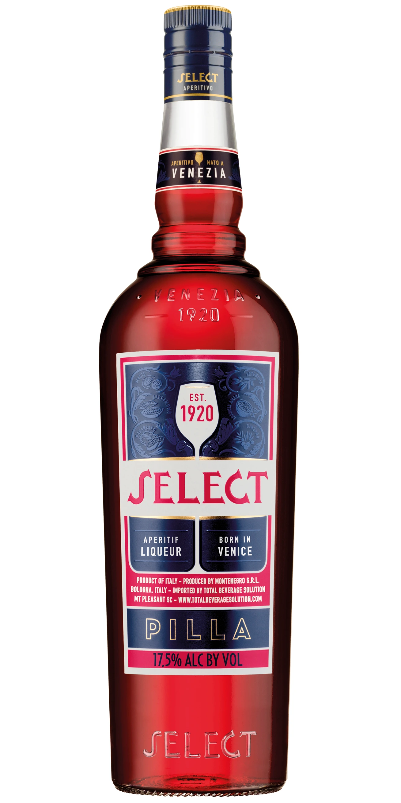 SELECT APERITIVO BITTER LIQUEUR 750ML