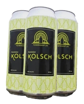 TOWNSHIP 24 DOMINION KOLSCH 473ML 4PK CAN