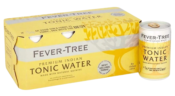 FEVER TREE INDIAN TONIC WATER 150ML 8PK CAN @ Kelowna [1026311]