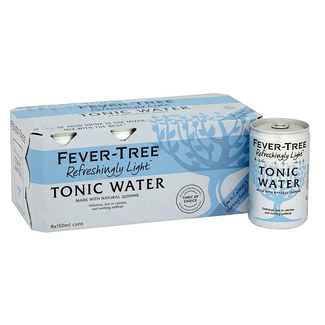 FEVER TREE LIGHT TONIC WATER 150ML 8PK CAN @ Kelowna [1026312]